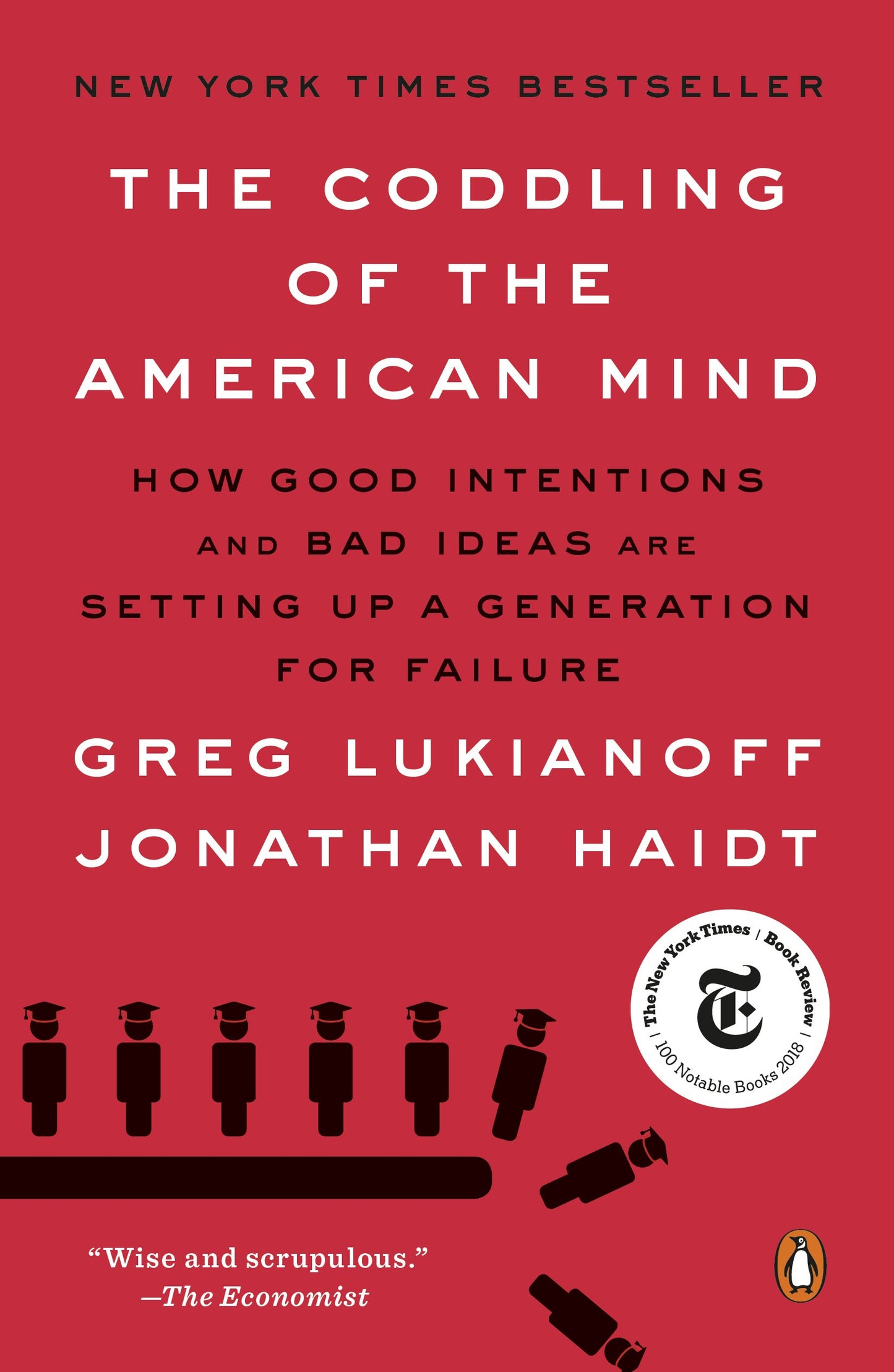 The Coddling of the American Mind: How Good Intentions and Bad Ideas Are Setting Up a Generation for Failure by Lukianoff, Greg. ISBN 9780735224919.