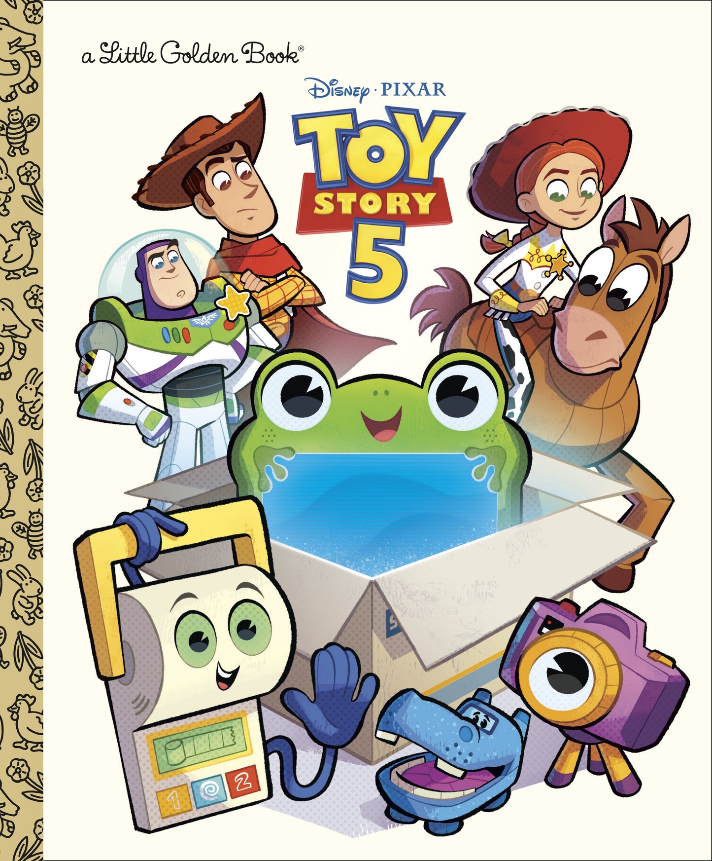 Disney and Pixar Toy Story 5 Little Golden Book by Chi, Luna. ISBN 9780736446280.