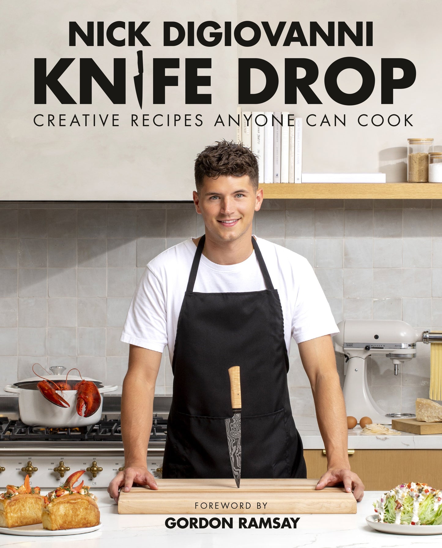 Knife Drop: Creative Recipes Anyone Can Cook by DiGiovanni, Nick. ISBN 9780744076776.