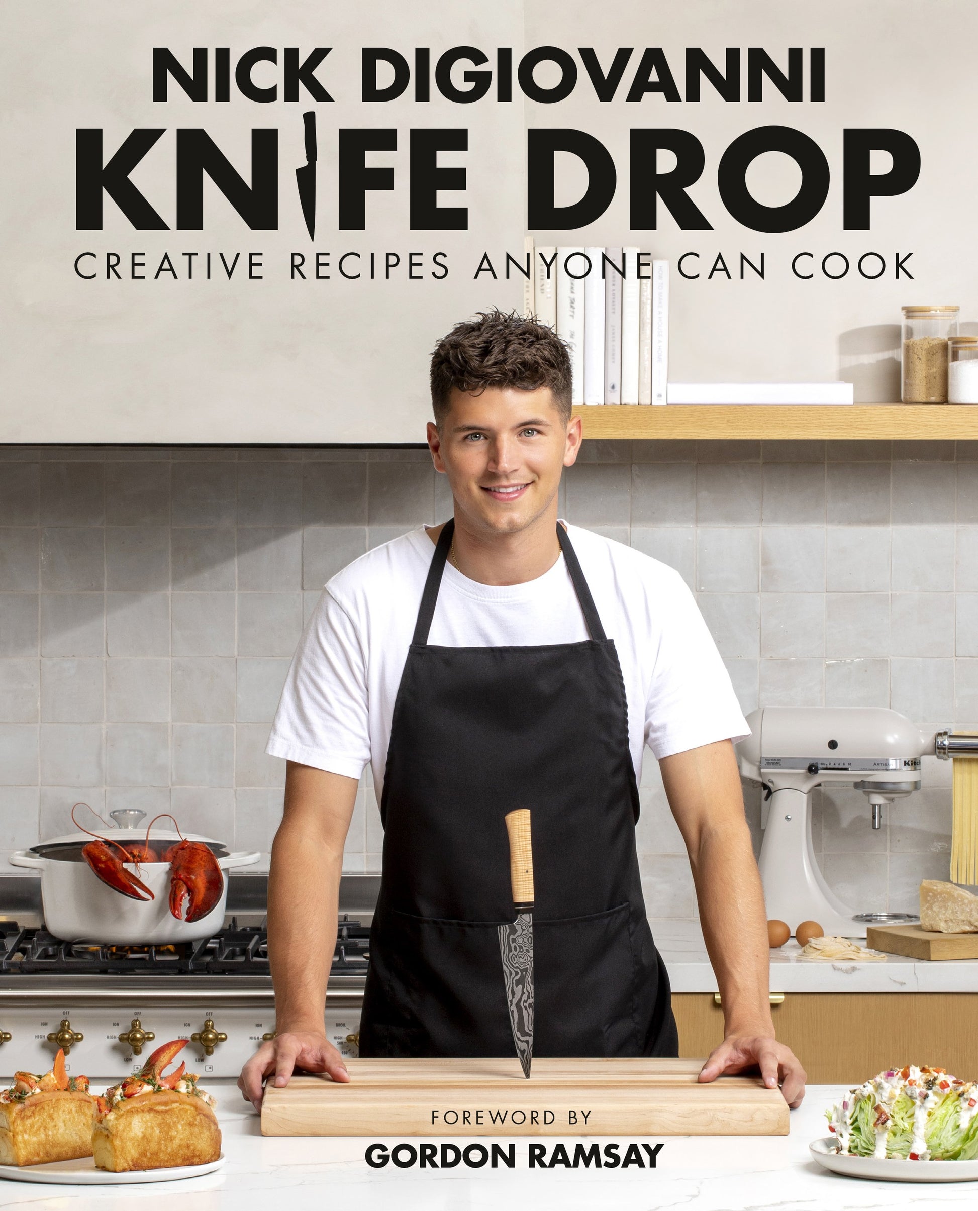 Knife Drop: Creative Recipes Anyone Can Cook by DiGiovanni, Nick. ISBN 9780744076776.