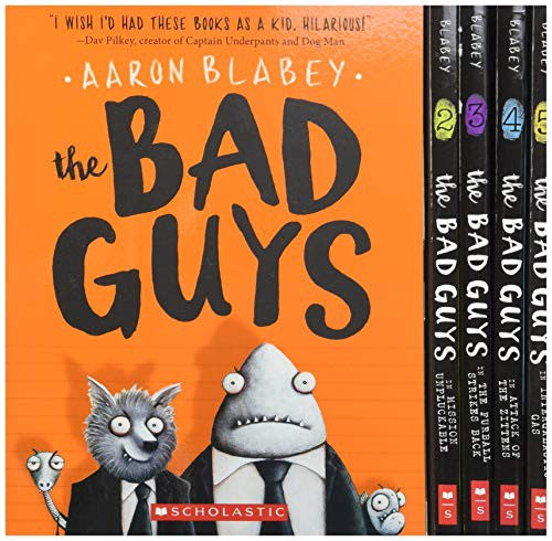 The Bad Guys Box Set: Books 1-5 by Blabey, Aaron. ISBN 9781338267228.