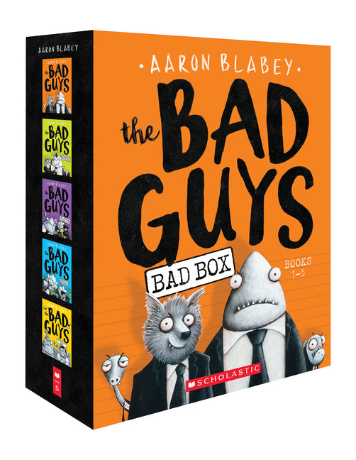 The Bad Guys Box Set: Books 1-5 by Blabey, Aaron. ISBN 9781338267228.