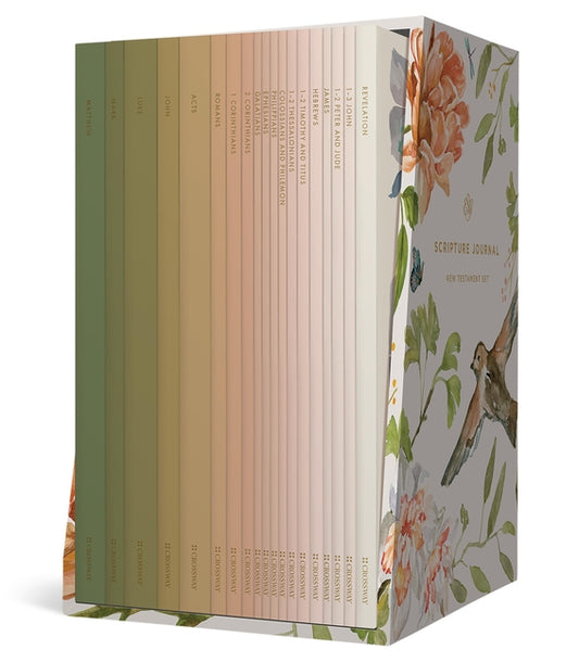 ESV Scripture Journal: New Testament Set (Artwork by Ruth Chou Simons) (Paperback) by Chou Simons, Ruth. ISBN 9781433581656.