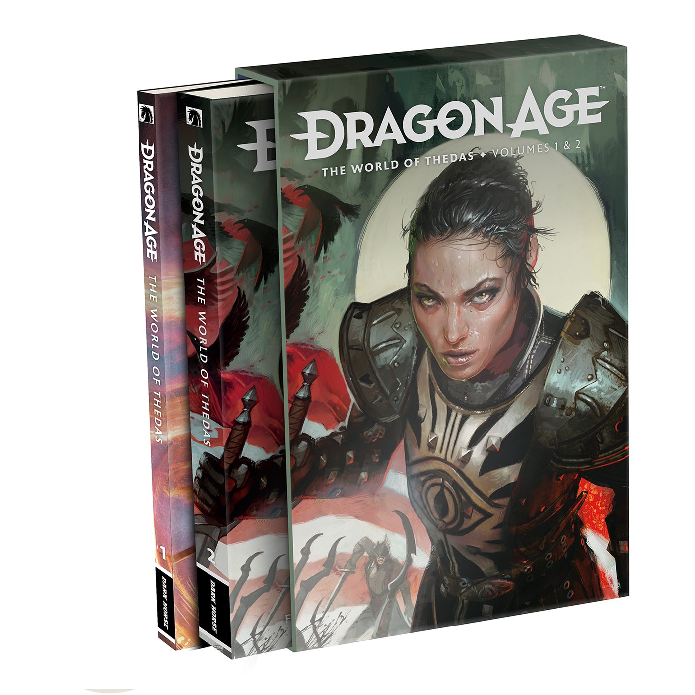 Dragon Age: The World of Thedas Boxed Set by Bioware. ISBN 9781506736884.