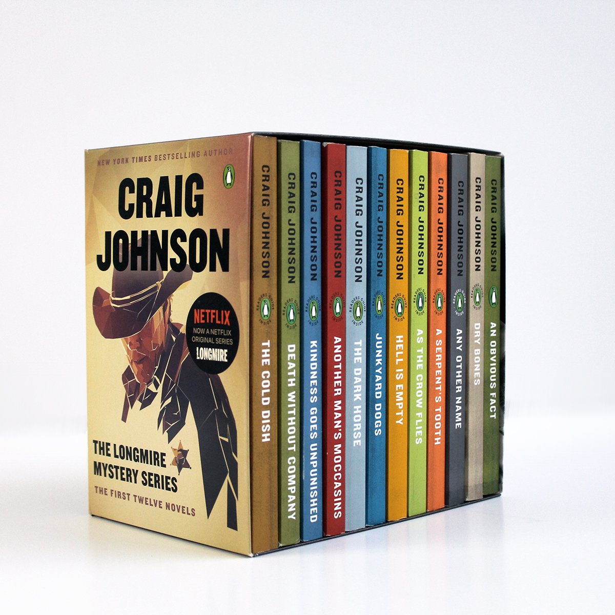 The Longmire Mystery Series Boxed Set Volumes 1-12: The First Twelve Novels by Johnson, Craig. ISBN 9781524705930.