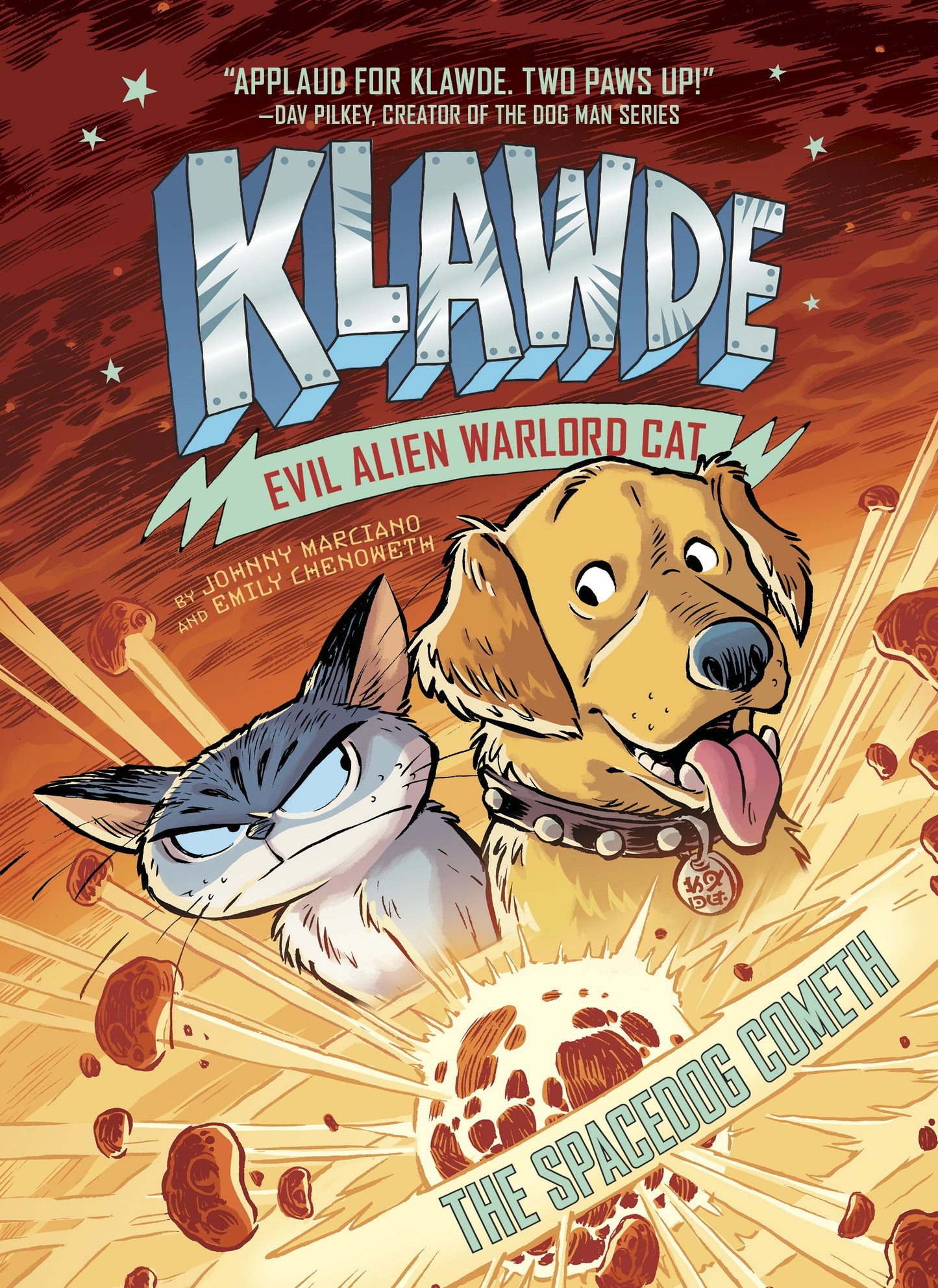 Klawde: Evil Alien Warlord Cat: The Spacedog Cometh #3 by Marciano, Johnny. ISBN 9781524787240.