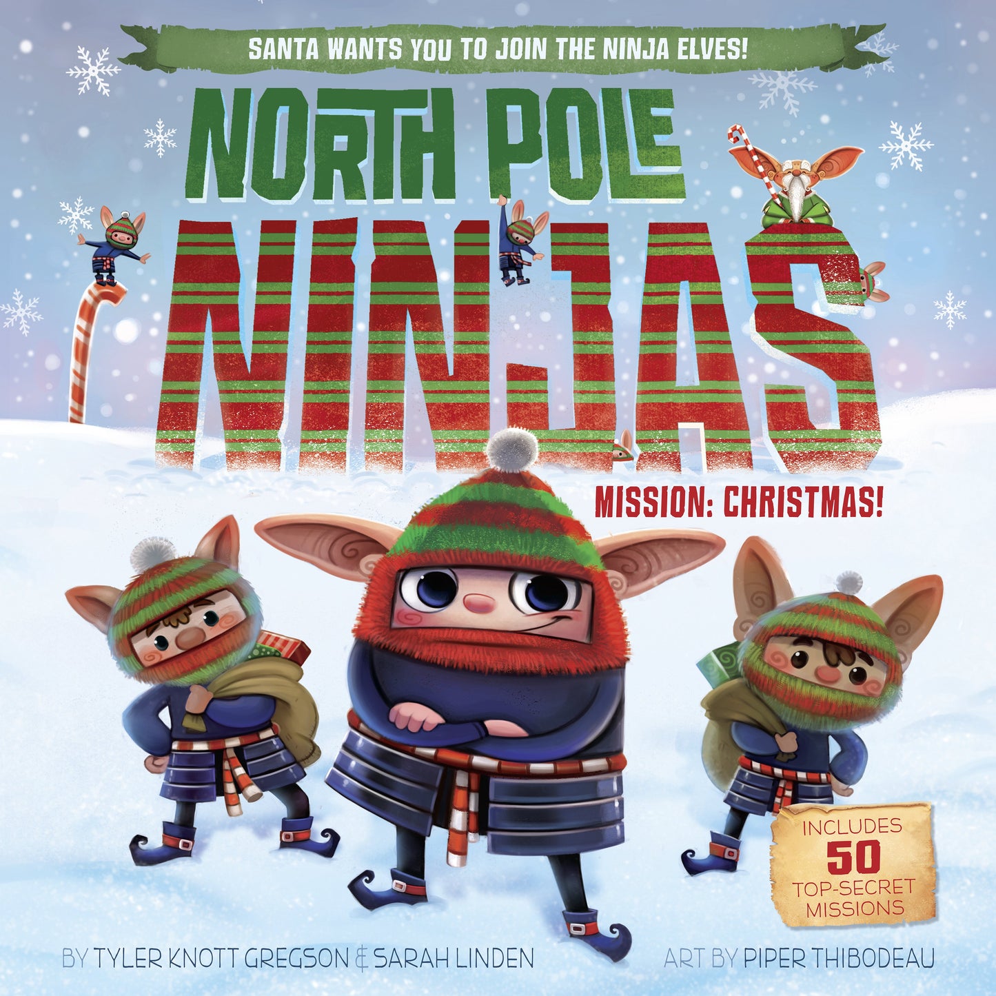 North Pole Ninjas: Mission: Christmas! by Gregson, Tyler Knott. ISBN 9781524790790.