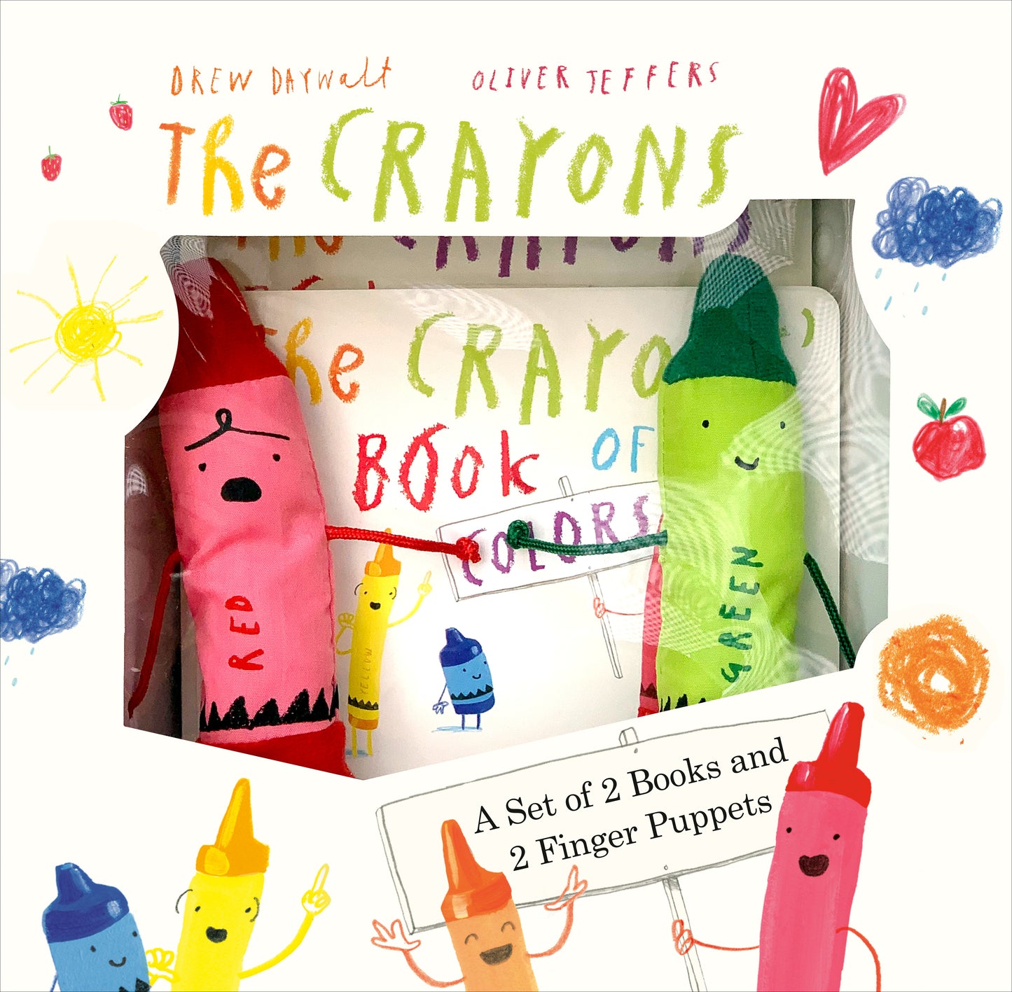 The Crayons: A Set of Books and Finger Puppets by Daywalt, Drew. ISBN 9781524791414.