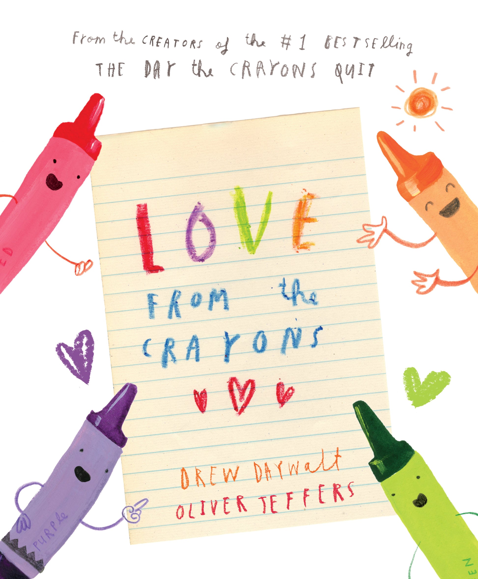 Love from the Crayons by Daywalt, Drew. ISBN 9781524792688.