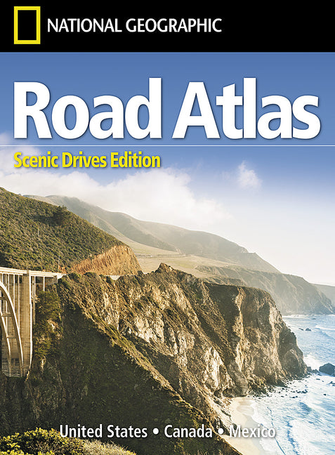 National Geographic Road Atlas 2025: Scenic Drives Edition [United States, Canada, Mexico] by National Geographic Maps. ISBN 9781566957069.
