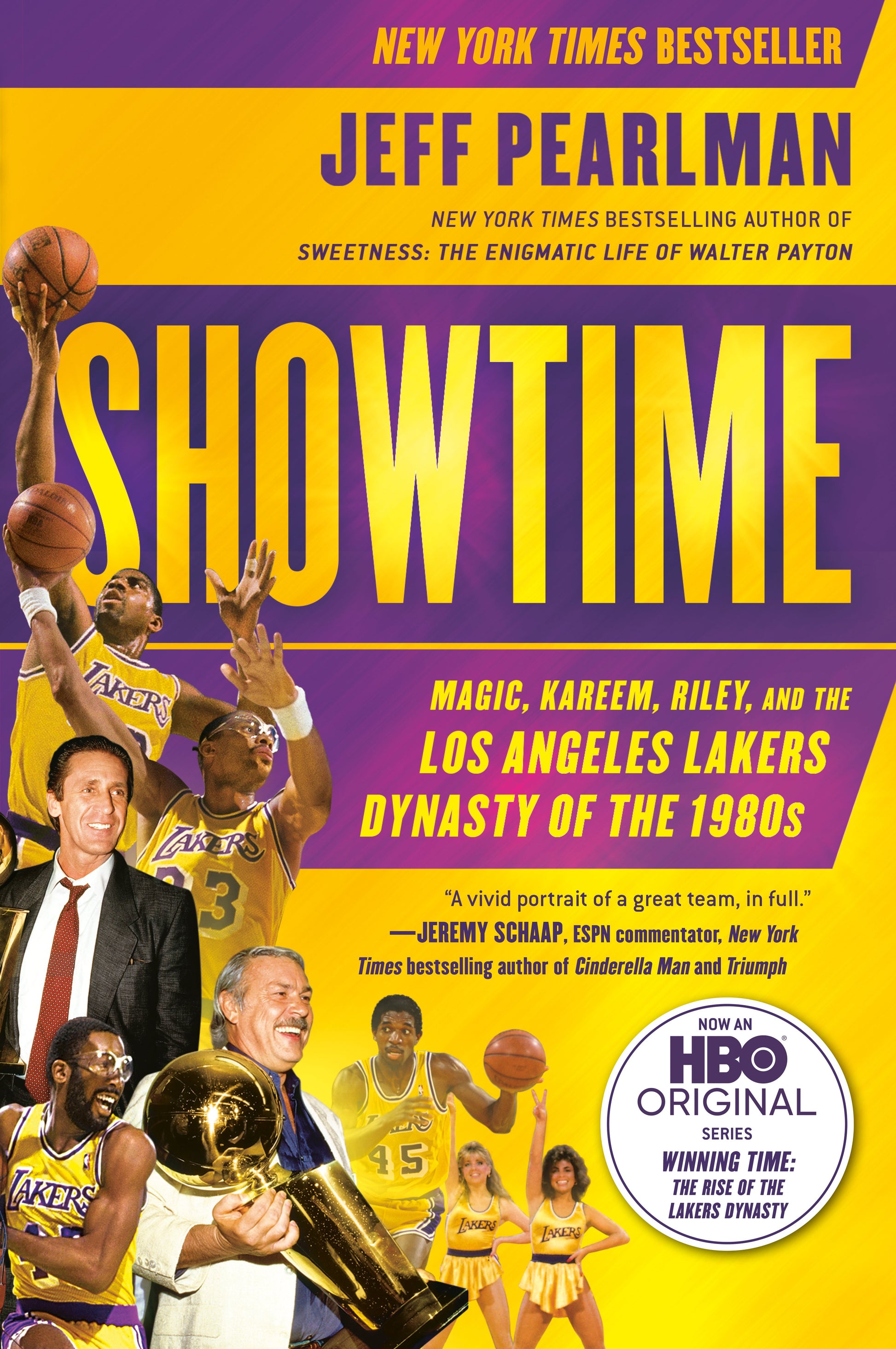 Showtime: Magic, Kareem, Riley, and the Los Angeles Lakers Dynasty of the 1980s by Pearlman, Jeff. ISBN 9781592408870.