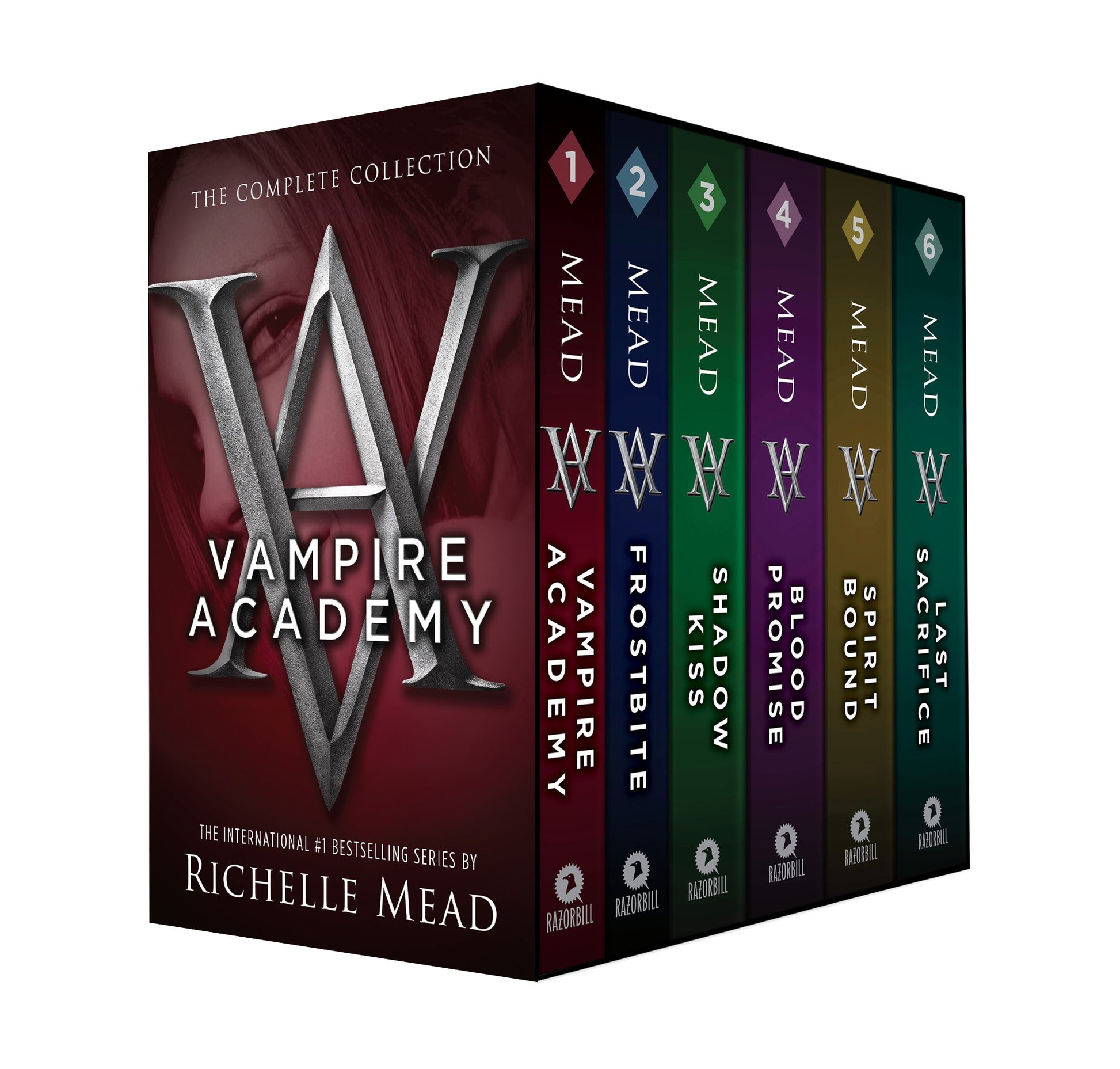 Vampire Academy Box Set 1-6 by Mead, Richelle. ISBN 9781595147585.