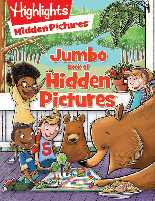 Jumbo Book of Hidden Pictures: Puzzle Activity Book for Kids Packed with More Than 200 Hidden Pictures and Funny Seek and Find Challenges for Ages 6 a by Highlights