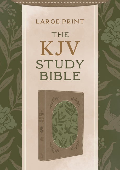 The KJV Study Bible, Large Print [Olive Branches] by Compiled by Barbour Staff. ISBN 9781636095851.