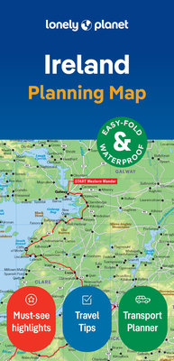 Lonely Planet Ireland Planning Map by Lonely Planet 9781787015814