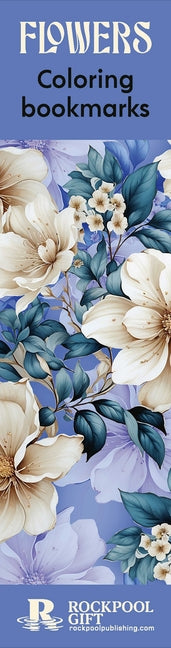 Flowers Coloring Bookmarks by Zottino, Marica