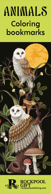 Animals Coloring Bookmarks by Zottino, Marica