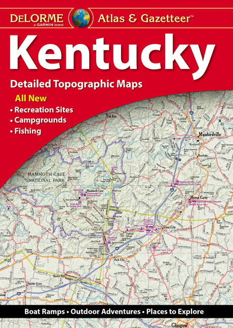 Delorme Atlas & Gazetteer Kentucky 6e by Delorme