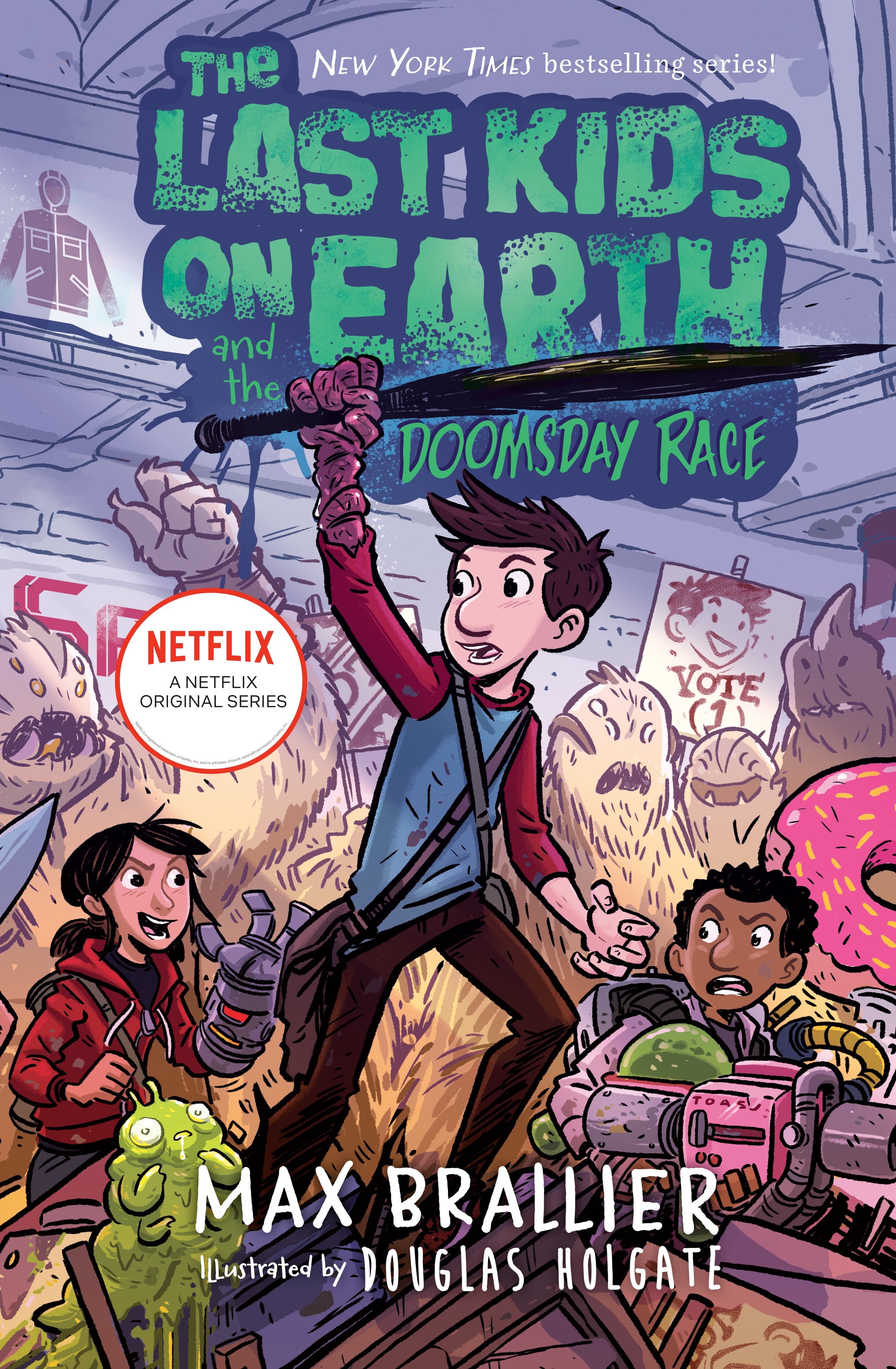 The Last Kids on Earth and the Doomsday Race by Brallier, Max. ISBN 9781984835376.
