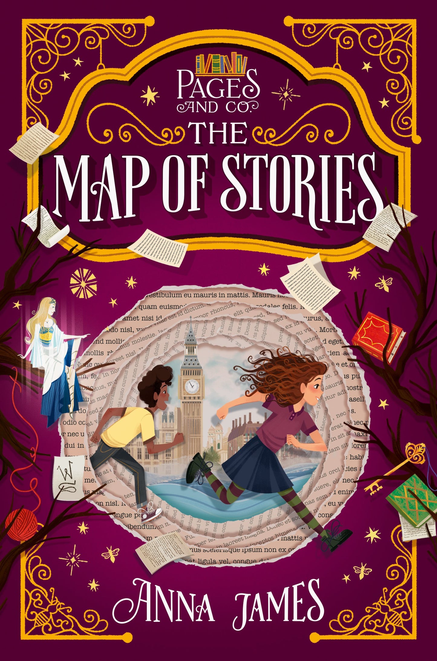 Pages & Co.: The Map of Stories by James, Anna. ISBN 9781984837349.