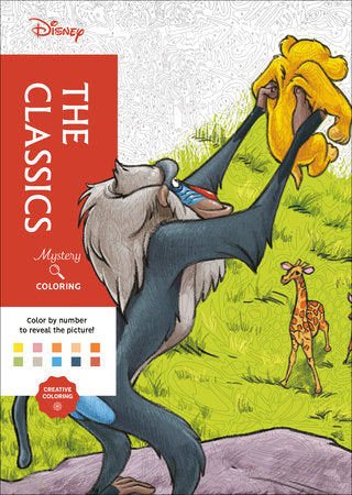 Disney Mystery Coloring: The Classics: A Color by Number Book by Disney 9798217298105