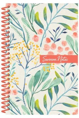 Sermon Notes Journal [Floral] by Compiled by Barbour Staff