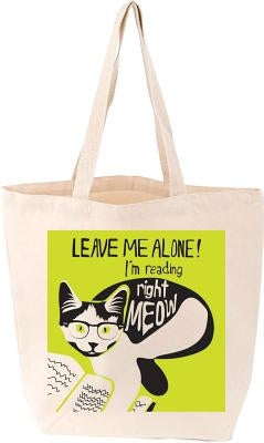 I'm Reading Right Meow Tote (Stewart) by Gibbs Smith Gift