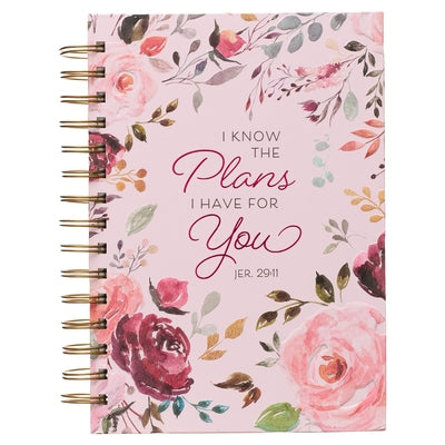Large Wire Journal I Know the Plans I Have for You by Christian Art Gifts