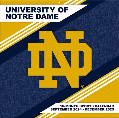 Notre Dame Fighting Irish 2025 12x12 Team Wall Calendar by Turner Licensing