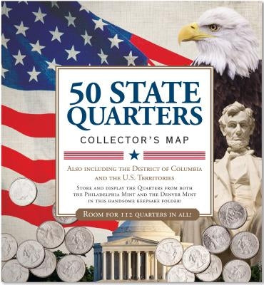 50 State Quarters Map by Peter Pauper Press, Inc