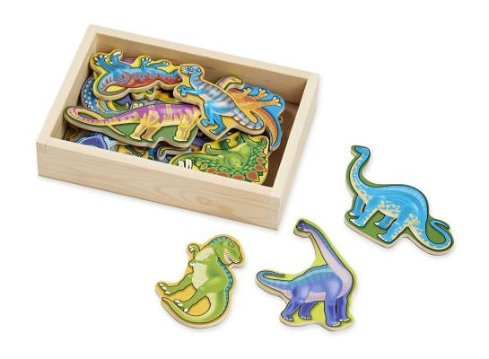 Melissa & Doug Wooden Dinosaur Magnets by Melissa & Doug