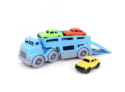 Green Toys Car Carrier with 3 Mini Cars Toy by Green Toys