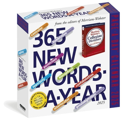 365 New Words-A-Year Page-A-Day(r) Calendar 2025: From the Editors of Merriam-Webster by Merriam-Webster