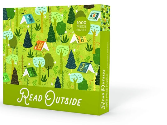 Read Outside Puzzle 1000 Piece by Gibbs Smith Gift