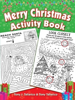Merry Christmas Activity Book by Tallarico, Tony J.