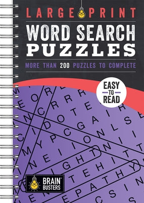 Large Print Word Search Puzzles Purple: More Than 200 Puzzles to Complete by Parragon Books
