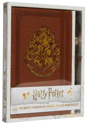 Harry Potter: Hogwarts Hardcover Journal and Elder Wand Pen Set by Insight Editions
