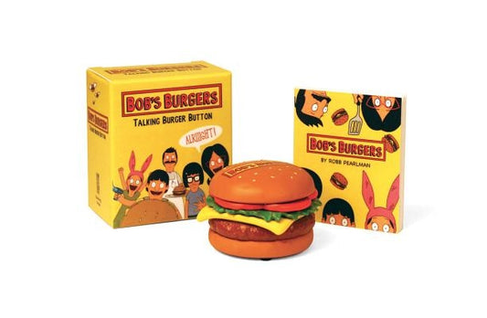 Bob's Burgers Talking Burger Button by Pearlman, Robb