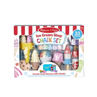 Ice Cream Shop Chalk Set by Melissa & Doug