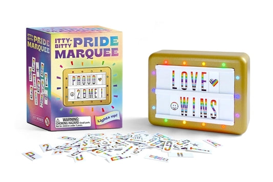 Itty-Bitty Pride Marquee: Lights Up! by Running Press