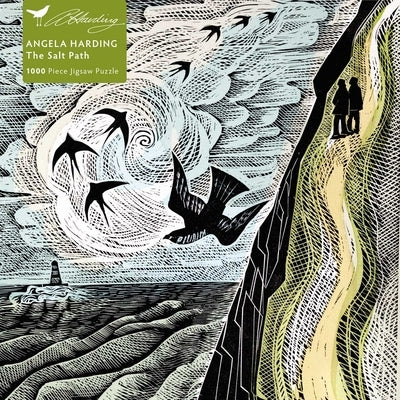 Adult Jigsaw Puzzle Angela Harding: Cornish Path: 1000-Piece Jigsaw Puzzles by Flame Tree Studio
