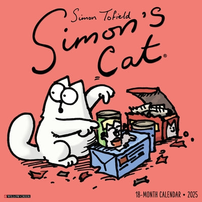 Simon's Cat 2025 12 X 12 Wall Calendar by Simon Tofield