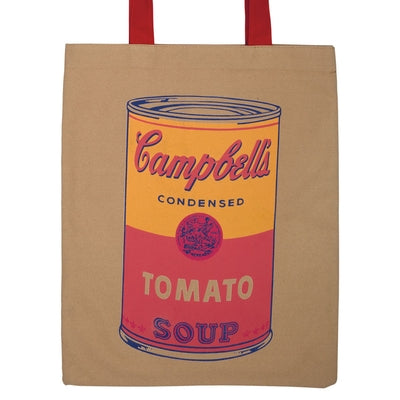 Tote Bag Canvas Andy Warhol Campbell Soup by Galison