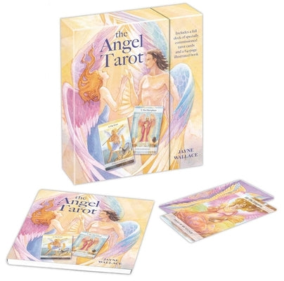 The Angel Tarot: Includes a Full Deck of 78 Specially Commissioned Tarot Cards and a 64-Page Illustrated Book [With Guidebook] by Wallace, Jayne