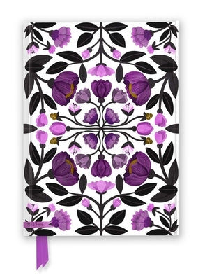 Nina Pace: Purple Flowers (Foiled Journal) by Flame Tree Studio