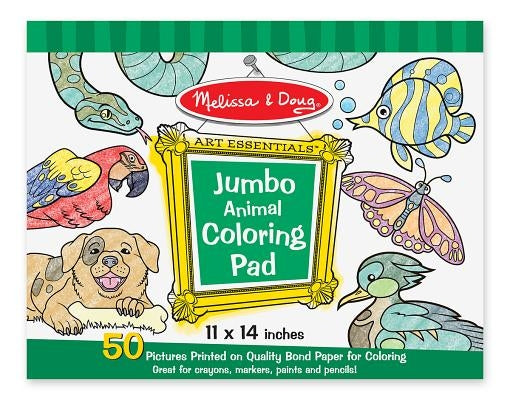 Jumbo Coloring Pad - Animal by Melissa & Doug