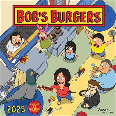 Bob's Burgers 2025 Wall Calendar by Twentieth Century Studios Inc