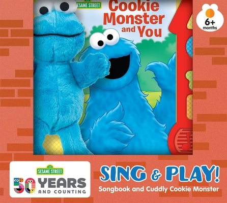 Sesame Street: Sing and Play Sound Book and Cookie Monster Plush Set: Songbook and Cuddly Cookie Monster [With Battery] by Pi Kids
