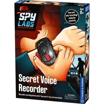 Spy Labs: Secret Voice Recorder [With Battery] by Thames & Kosmos