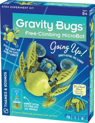 Gravity Bugs(tm) - Free-Climbing Microbot by Thames & Kosmos